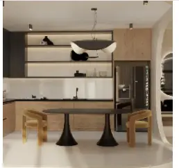 Alara Dining Set (6CHAIR)