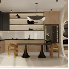 Alara Dining Set (6CHAIR)