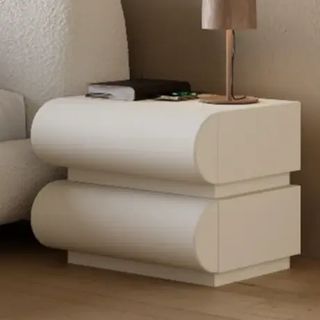LORIA 2-DRAWERS NIGHTSTAND