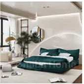 Pillow Japanese Upholstered Bed
