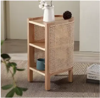 Rattan Side Table