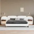 Vea Boucle Bed